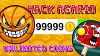 //New Hack  Coins // Agario 2016