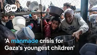 Gazans mark Eid al-Adha as malnutrition among children triples | DW News