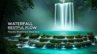 Calming Forest Ambience with Green Stream Flow for Sleep Meditation Stress Relief and Calm Focus