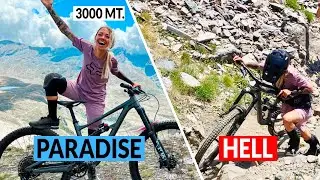 Salire a 3000 mt. sul passo dell' Invergneux è un inferno o un paradiso?