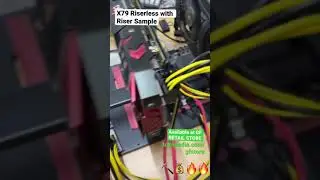 BTC X79 Riserless Motherboard (5 GPU)
