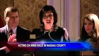 MADELEINE SINGAS DEFEATS KATE MURRAY IN RACE NASSAU DA DESPITE LACK OF EXPERIENCE.