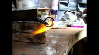 Making a Diamond Engagement Ring - Soldering