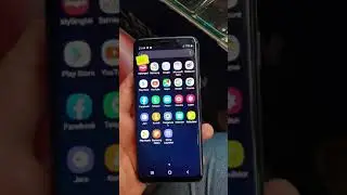 Samsung S9 duos 64 GB , shadow layar