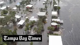 Hurricane Idalia engulfed Horseshoe Beach. Nearby, the recovery&rsquo;s already begun.