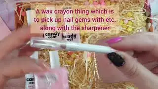 Candy coat gel nail haul & swatching the gels #nails #candycoat #pressonnails #nailhaul #nailswatch