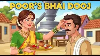 Poor's Bhai Dhooj | Moral Stories in English | Life Lesson | Learn English | Bedtime Stories |