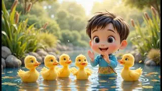 Ducky Wings Go Flap, Flap, Flap Rhyme Song | Nursery Rhyme & for Kids | Educational Kids Songs