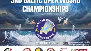 3-d Baltic open wushu championships 8-9 october'2016. AREA 1