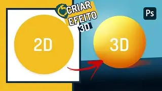 Como criar um efeito 3D no #Photoshop