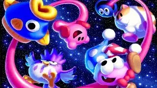 Kirby Star Allies - Complete Art Gallery (All Puzzles Complete)