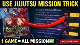 Use Jujutsu In Br Cs Ranked 24 Times Free Fire | Last Domain Clash Event Free Fire 
