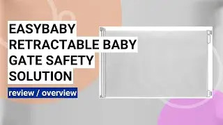 EasyBaby Retractable Baby Gate Review: Safe & Versatile for Home Use