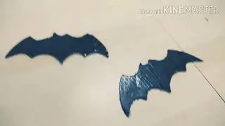 How to make mini batman LED light logo