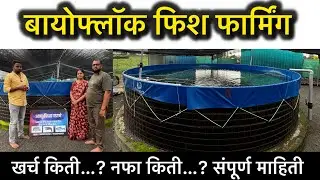 बायोफ्लॉक फिश फार्मिंग | खर्च किती&hellip;? नफा किती&hellip;? संपूर्ण माहिती 