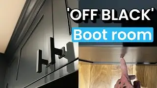 Spraying a BOOT-ROOM + install!