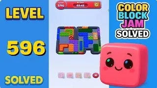 Color Block Jam Level 596 - WIN FAST