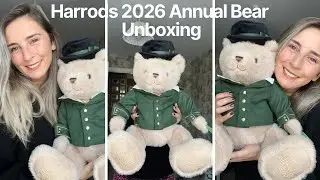Harrods 2025 Annual Bear - What a cutie!!!!!!!