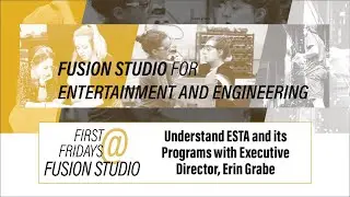 Understanding the ESTA with Executive Director, Erin Grabe - First Fridays @ Fusion Studio