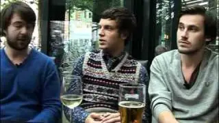 Friendly Fires interview - Ed Macfarlane, Jack Savidge, Edd Gibson (part 3)