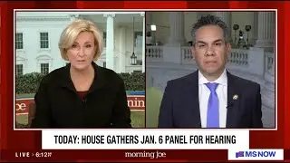 Председатель Агилар в программе Morning Joe на канале MS NOW