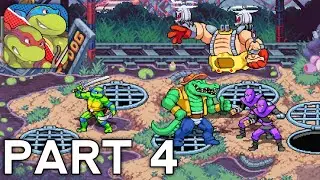 TMNT: Shredder&rsquo;s Revenge - Gameplay Walkthrough Part 4 | Full Playthrough (Android)