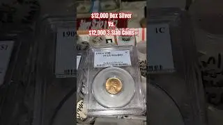 Junk 90% Silver Coins Vs Graded Slab Coins For Comparison. I Collect Gold Silver Bullion & Firearms