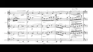 Joseph Holbrooke - Clarinet Quintet No. 1, Op. 27 (1901) [Score-Video]