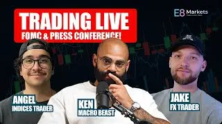 LIVE TRADING THE FED: The First Rate Decision of 2026!🚨