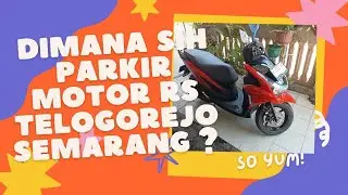 Parkir Motor di RS Telogorejo Semarang