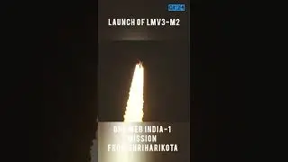 Launch of LMV3-M2|One Web India-1 Mission from SHAR|Shriharikota #shorts