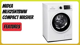 REVIEW (2026): Midea MLH25N7BWW Compact Washer. Features