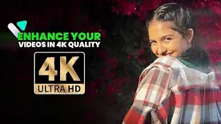 Enhance Video Quality into 4k || Wink App Alternative 🔥|| Vmake ai Repair Trick 🗿