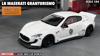 『MY MINI CAR WORLD』UNBOXING GCD 1/64 LB MASERATI GRANTURISMO