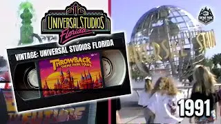 Vintage Footage | Universal Studios Florida 1991