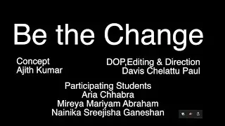 Be the Change | SDG Goals | Global School Advocates | Sustainability | Qatar Vision 2030
