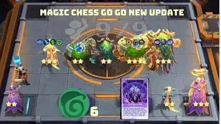 MAGIC CHESS GO GO NEW UPDATE: FULL NATURE SPIRIT 3 STAR! MYTHIC HONOR RANKING.