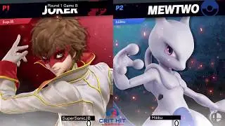 SmashLander 18 Round 1 Game B SuperSonicJB vs Hiiiku