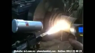 Phun phủ nhiệt với Sulzer Metco 5PII - Mai Thủy 0913 23 80 23