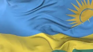 Rwanda Flag Waving | Motion Graphics - Videohive template