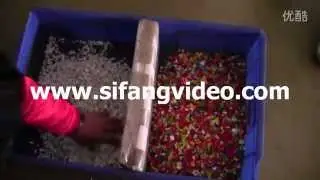 Plastic Bottle Cap Flakes Color Sorter / Sorting Machine -Email: smarthonesty@yahoo.com