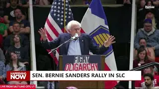 Senator Bernie Sanders hosts in &lsquo;Fighting Oligarchy&rsquo; rally in Salt Lake City