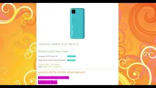 SYMPHONY I80 FRP RESET FILE || FLASH FILE || symphony i80 Flash file Logo-LCD-Dead-Fix 100% Tested