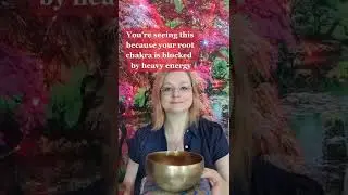 Root chakra sound healing. Unblocking & clearing #shorts