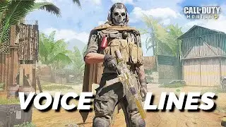 CALL OF DUTY MOBILE - ALL OPERATORS VOICELINES ( PART - 3)
