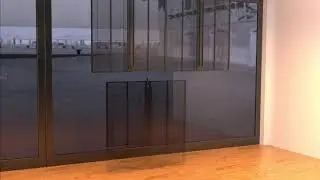 Transparent led display installation video | Transparent LED Screen