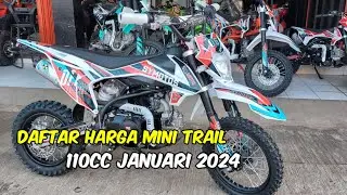 DAFTAR HARGA TERBARU 2024 MINI TRAIL ANAK SY MOTO
