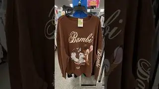 BAMBI & THUMPER BROWN SWEATSHIRT $13.99 - DISNEY CARTOON CHARACTER FASHION FUN