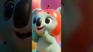 Cute Fruit Animals Dance Party  | Kids Cartoon Shorts | #shorts #shortsFeed #animals