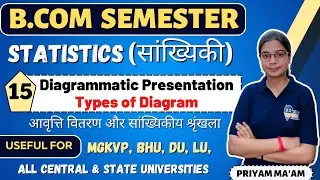 Types of Diagram | Business Statistics | B.Com 1st semester videos lectures | All Universities mgkvp